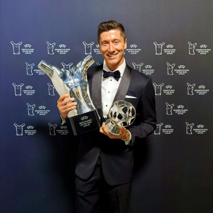 Robert Lewandowski joueur UEFA de l'année