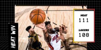NBA : le Miami Heat arrache un match 6 en finale face aux Los Angeles Lakers