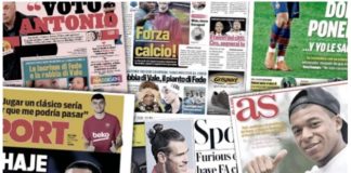 Le malaise Antoine Griezmann enflamme l'Espagne, le retour de CR7 à Turin crée un scandale d'État