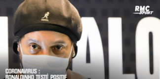 Ronaldinhio testé positif à la covid-19