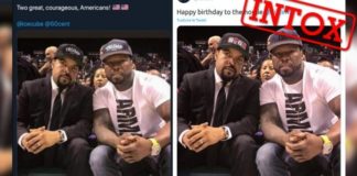 Ice Cube et 50 cent soutenant Donald Trump, l'intox tweetée par Eric Trump