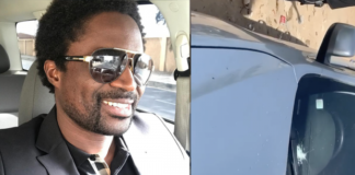 Des manifestants guinéens caillassent le 4X4 Jeep d’Alassane Ndour