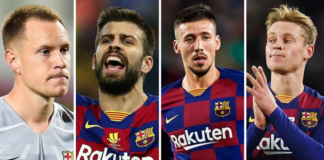 Le Barça prolonge Ter Stegen, Piqué, Lenglet et De Jong