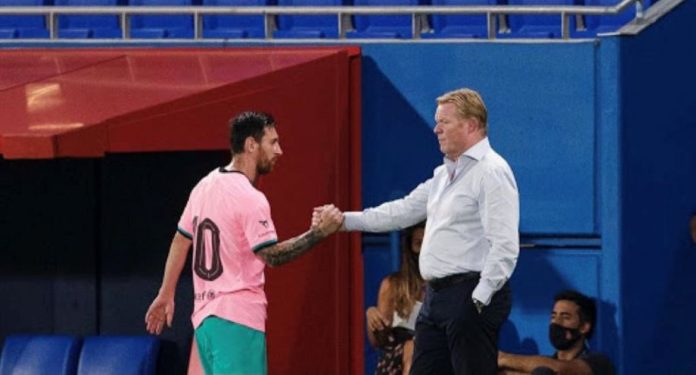 Ronald Koeman répond à la polémique Messi