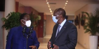 Alassane Ouattara et Henri Konan Bédié ont «brisé le mur de glace»