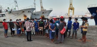 13 Indonésiens d’un bateau de pêche chinois rapatriés du Sénégal