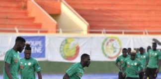 Sénégal/Guinée Bissau : Regardez le 2e galop d’entrainement des lions presque au complet