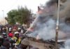 Un incendie ravage le marché Ocass de Touba