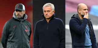José Mourinho s'en prend à Jürgen Klopp et Pep Guardiola