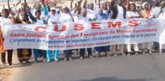 Cusems : Guédiawaye, Pikine, Dakar et Rufisque, débrayage mardi et grève totale mercredi