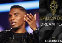 Samuel Eto’o sur le Ballon d’Or Dream Team : « Nous africains, nous n’existons pas »