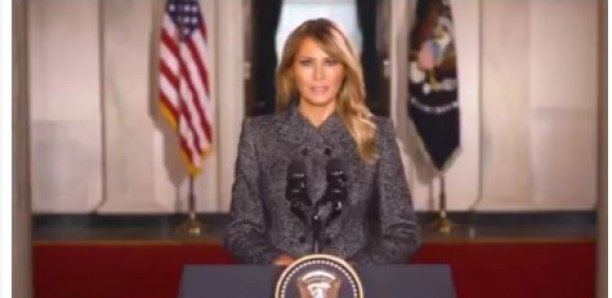 La vidéo d’adieu de Melania Trump: “La violence n’est jamais la solution”