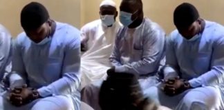Modou Lô rend visite à Balla Gaye 2 et Aziz Ndiaye après leur retour de la Mecque