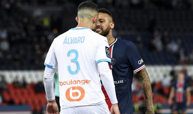 PSG-OM : la tension est encore montée entre Neymar et Alvaro !