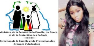 La Direction de la famille et de la protection des groupes vulnérables condamne les «propos dévalorisants adressés à la jeune Adji Sarr»