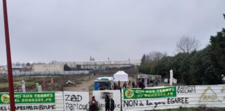 France: une ZAD pour protester contre la construction d'une gare au nord de Paris