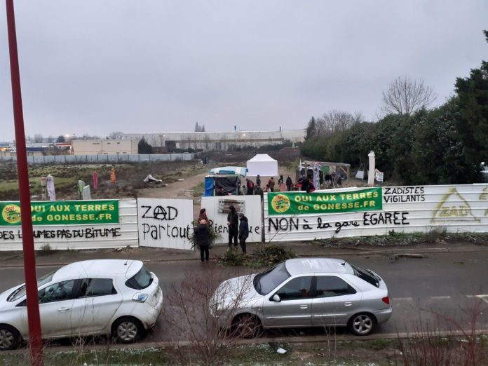 France: une ZAD pour protester contre la construction d'une gare au nord de Paris