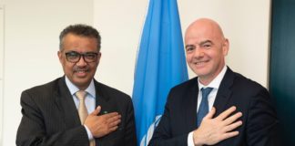 Accès mondial au vaccin : La FIFA et l’OMS s’allient contre la covid-19