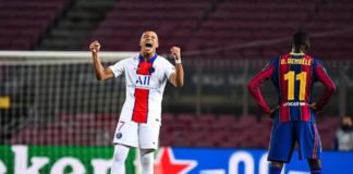 LDC : le PSG écrase le Barça grâce à un grand Mbappé