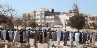 Cimetière de Yoff: 37 corps non identifiés inhumés hier