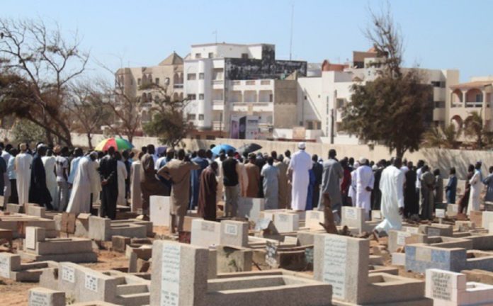 Cimetière de Yoff: 37 corps non identifiés inhumés hier