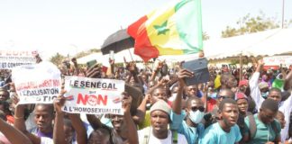 Manifestation : la criminalisation de l'homosexualité réclamée