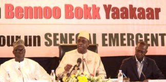Coalition Benno Bokk Yaakaar: ADAE/J de Me Diaraf Sow gèle ses activités