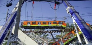 Mexique: la colère des habitants de Mexico après l’effondrement du métro aérien