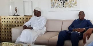 Présentation de Condoléances: Le Président Macky Sall chez Khalifa Sall et...