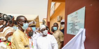 Aéré Lao: Deuxième inauguration du ministre Dame Diop avec le Président Macky Sall