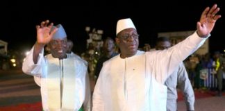 Retrouvailles avec son ancien ministre de l’Intérieur: De passage à Linguère, Macky Sall accueilli par Aly Ngouille Ndiaye