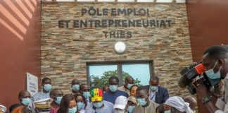 Guichets uniques Pôle emploi et entrepreneuriat: Macky Sall a inauguré l'espace "Sénégal Services" de Thiès