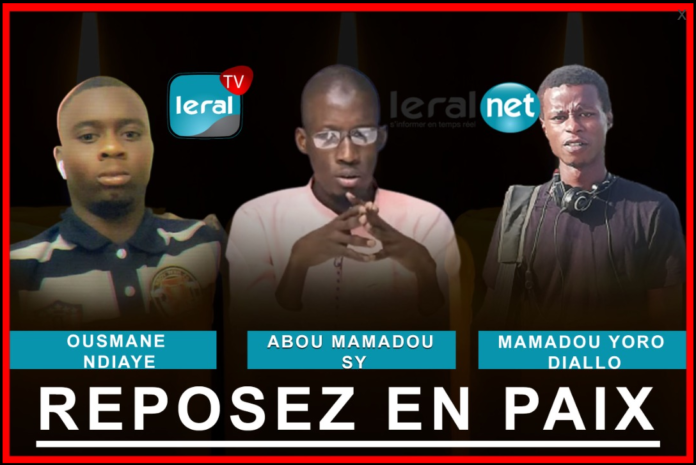 Accident: La presse rend hommage à Leral, Dame Dieng accompagne la famille des victimes