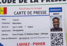 Presse : Remise officielle des premières cartes nationales de presse ce lundi