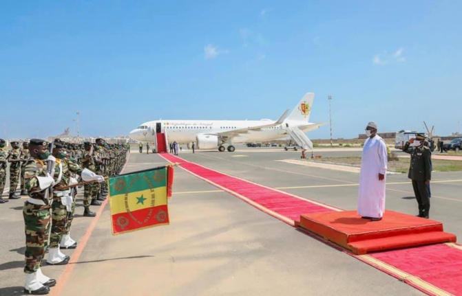 Visite: Arrivée de Marième Faye et de Macky Sall en Mauritanie ce lundi (Photos)