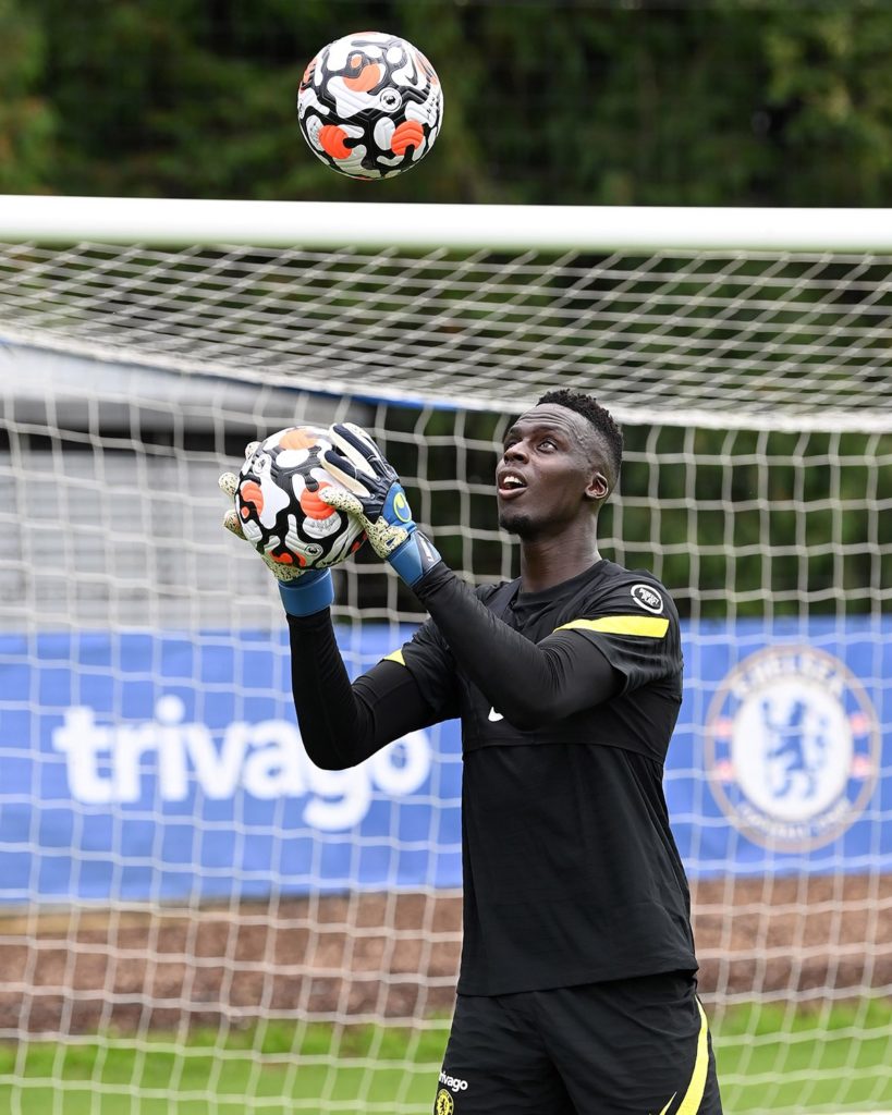 Chelsea : Edouard Mendy a repris les entraînements (photos)