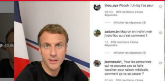 Vaccination: Emmanuel Macron répond aux questions des jeunes sur Instagram et TikTok