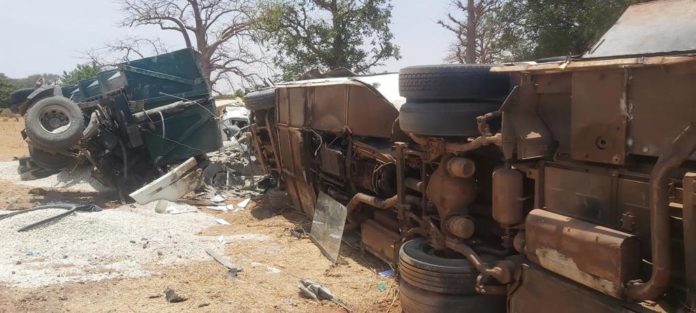 Un grave accident fait 14 morts et plus 20 blessés vers Ndioum