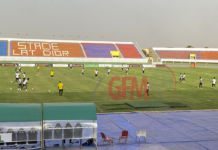 Eliminatoires Mondial 2022 : l'inspecteur de la CAF au stade Lat Dior !