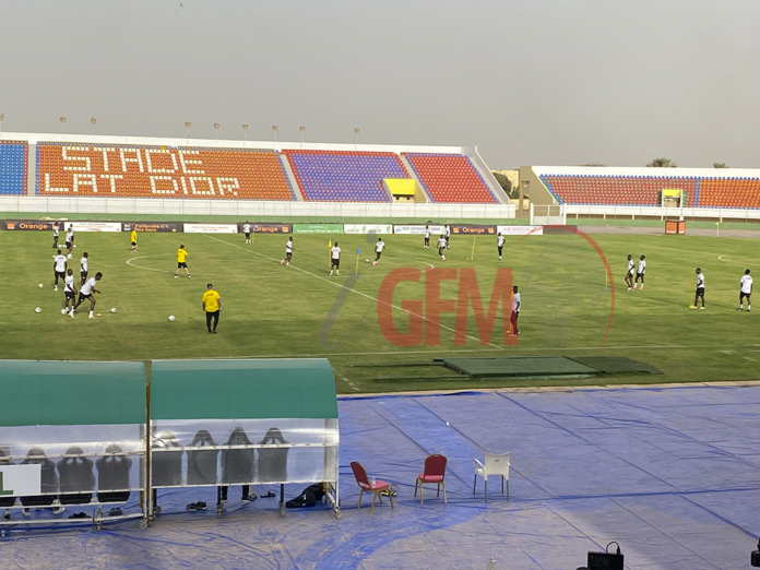 Eliminatoires Mondial 2022 : l'inspecteur de la CAF au stade Lat Dior !