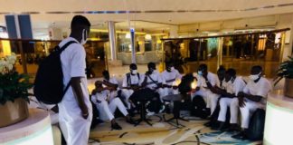 Mondial de Beach Soccer : les Lions sont bien arrivés à Moscou