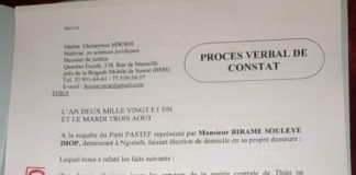 Fermeture services de l’état civil de Thiès: Pastef engage la bataille politique et judiciaire