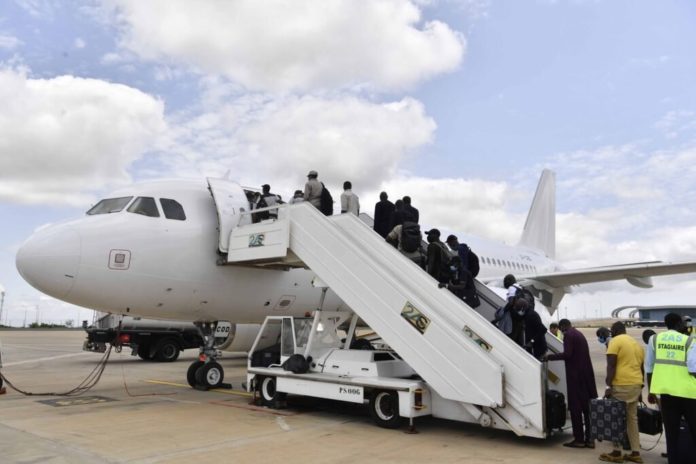 Eliminatoires Mondial 2022- Congo vs Sénégal : L’arrivée des Lions à Brazzaville (Photos)