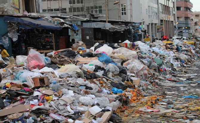 Kaolack / Polluée et abandonnée par la mairie : La baie de Koundam, une poubelle à ciel ouvert