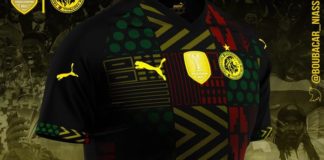 Can 2021: Un jeune Sénégalais crée un magnifique design du Maillot du Sénégal version “spécial Champion D’Afrique”