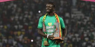 Retourné à Liverpool après le sacre, le "mot" de Sadio Mané...