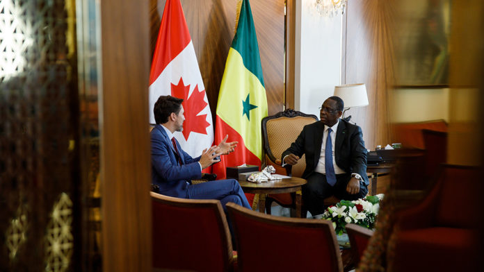 Relations internationales : Le Canadien Trudeau et le Sénégalais Sall prennent langue…