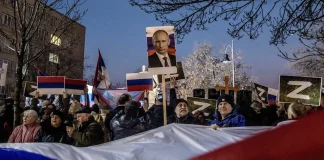 Serbie: un rassemblement de soutien à Vladimir Poutine organisé à Belgrade