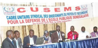 Les enseignants sur la proposition de l’Etat de signer le pacte de stabilité sociale: «Le meilleur gage de stabilité demeure le respect des accords»