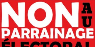 Campagne contre le parrainage électoral: FRAPP et Cie distribuent des flyers ce samedi, en attendant...